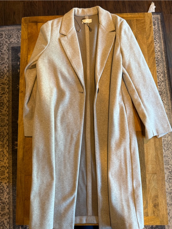 Zara Jackets & Blazers - Zara Heather Gray Open-Front Long Cardigan